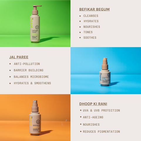 YOUR DAILY POSHAN 2-MIN ESSENTIALS ROUTINE!